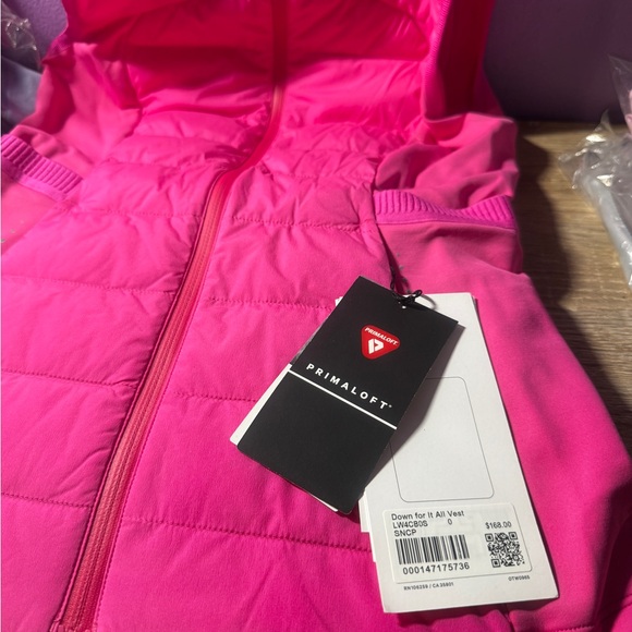Lululemon Athletica Hot Pink Quilted Vest - Picture 10 of 12